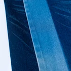 9.5 oz cheap washed stretch denim fabric for jeans women 2019