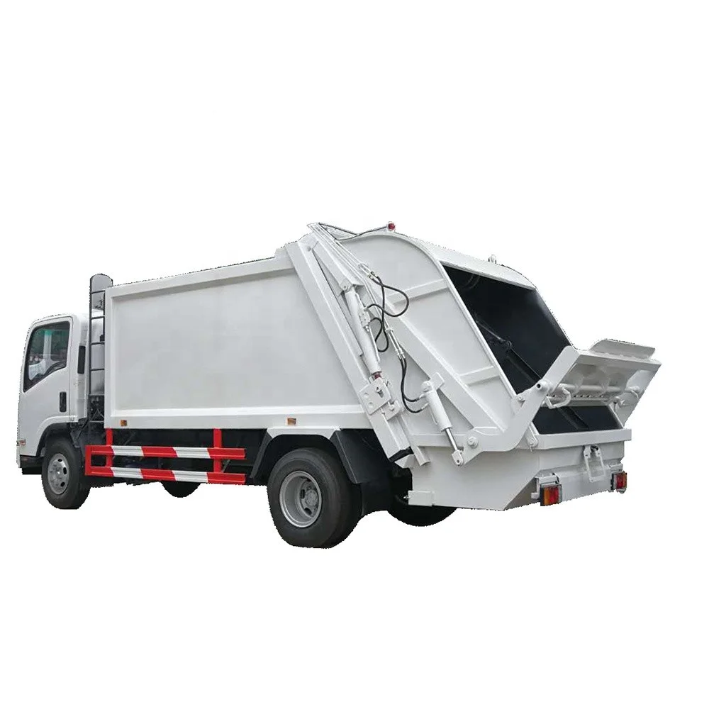 toy garbage truck with compactor