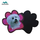 custom advertising print soft flexible PVC car fridge magnet