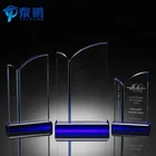 Wholesale custom crystal corporate award trophy for decoration