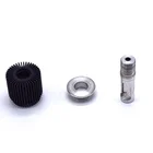 Cnc Turning Machined Black Pom Plastic Parts aluminum cnc turning steel cnc turning part