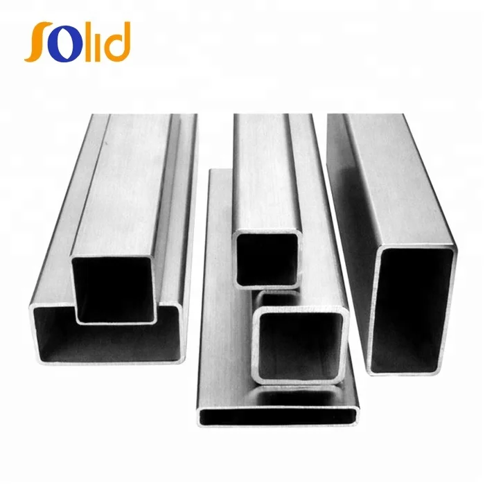 201 202 304 316 430 Stainless Steel Square Profile Tube.jpg