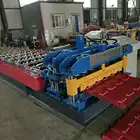 Glazed roof tile sheet making roll forming machine