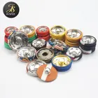 Custom any size fabric covered decorative garment press metal snap button covers