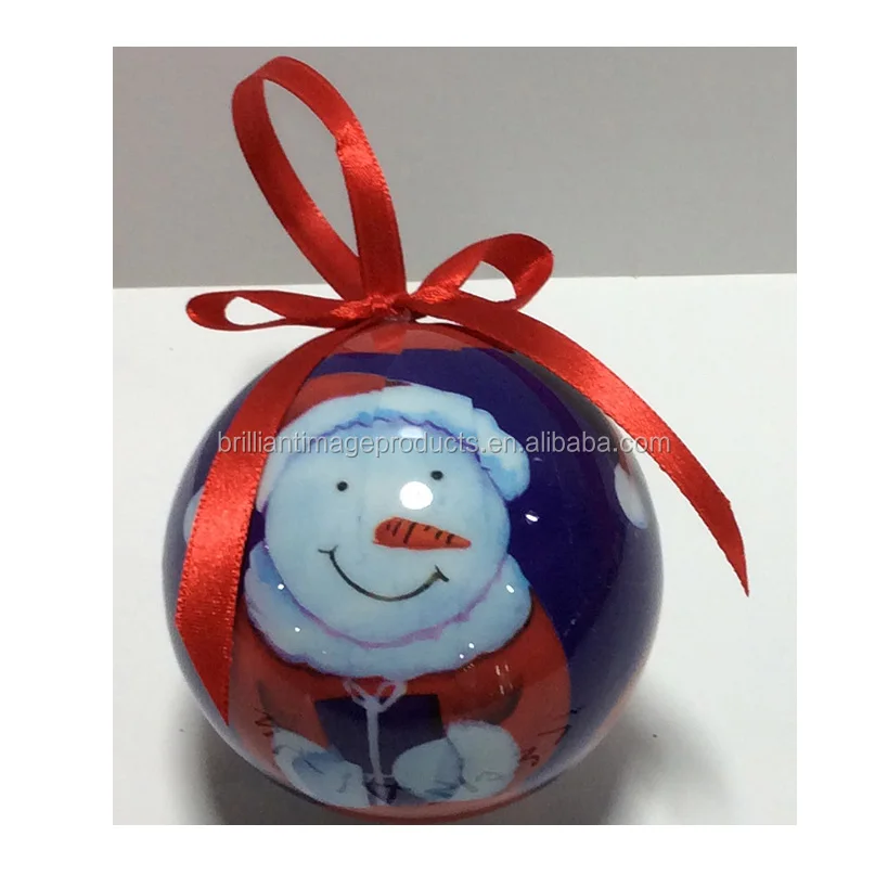 2018 hot sale handmade christmas tree decoration foam ball