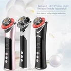 Facial Care Skin Tightening RF Face Light Therapy Red Blue Green Led Beauty Device