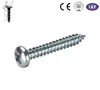 self tapping screw white cr3 zinc plated white zinc plating screw