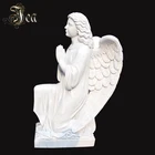 Cheap polished marble carving large heart granite tombstone for monument
