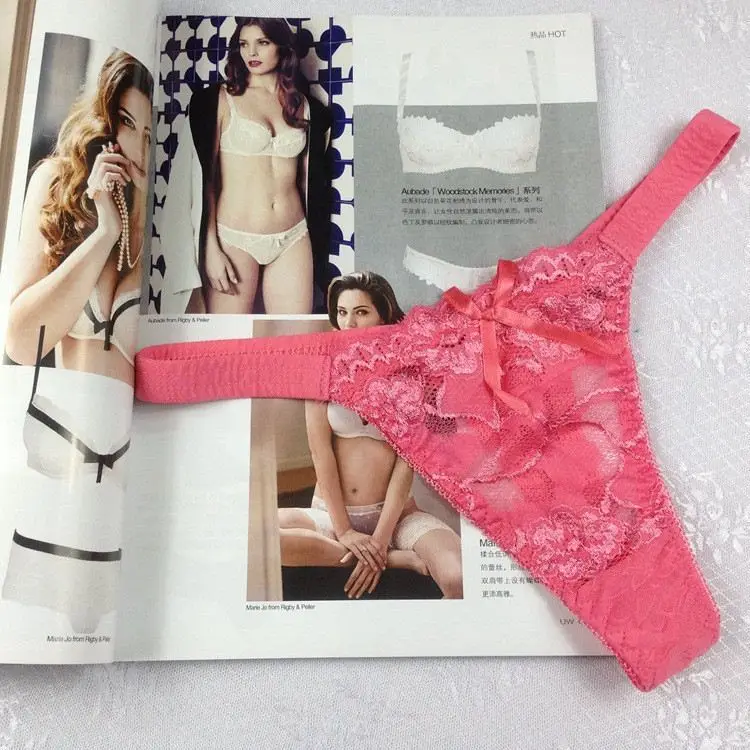 Stock Bragas sey women panties high quality seamless women underwear thongs Sey Thong Lace T Word Pants underwear women briefs