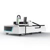 Stainless steel fiber laser cutting machine with cover /Fibra de acero inoxidable de la maquina de corte por laser