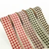 Wholesale Cheap lattice Cotton Linen for Ribbon