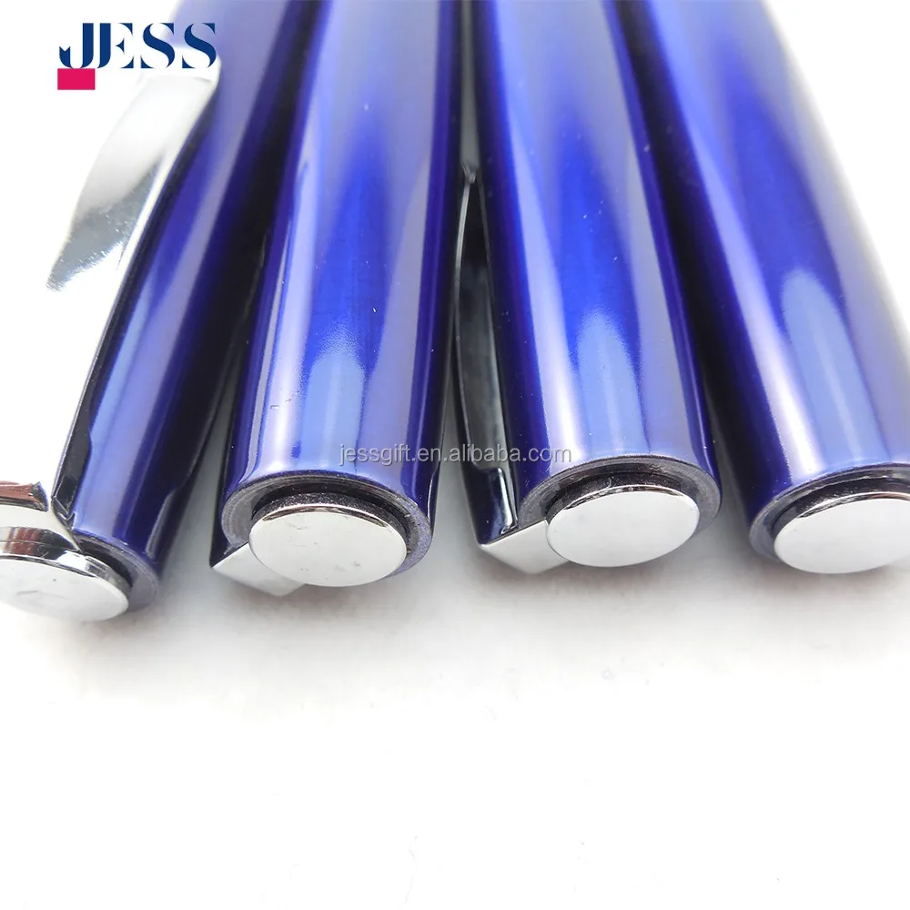 hot promotion blue metal detectable ball pen in high quality