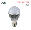 Energy Saving 9W 10W 12V 24V 36V 48V LED Light Bulb E27 E26 B22 Aluminum Lamp Bulb