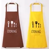 Reliable flex eco-friendly printed frilly aprons pp nonwoven aprons polyester nylon cute waist aprons