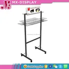 MX-MCL039 metal material belt display stand for shop