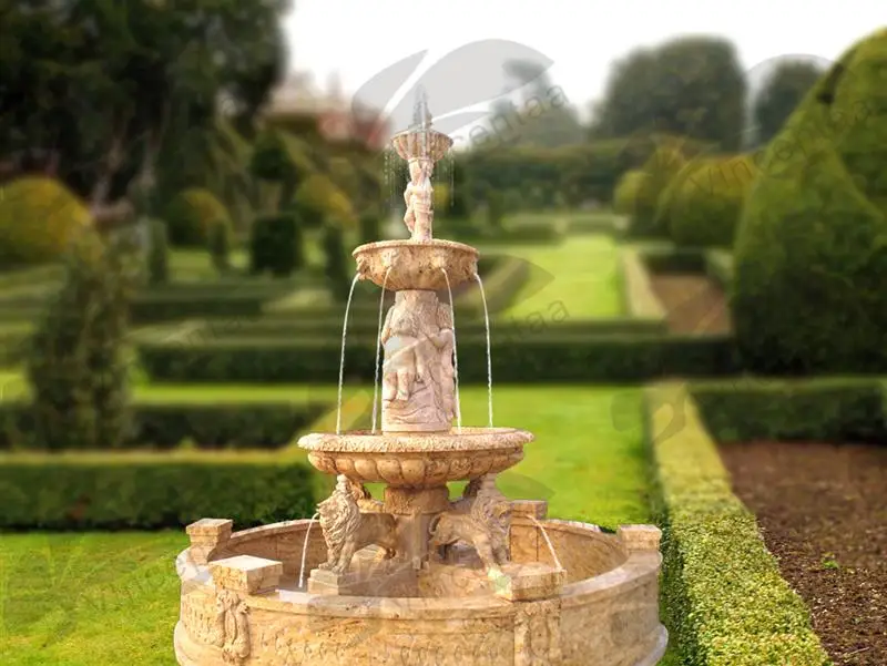 85 Popular Designs Water Fountain with lights with high quality