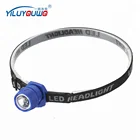 Wholesale Mini Led Headlight of ABS Li-Battery Headlamp for clip