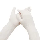 Medical sterile latex long surgical gloves