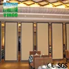 sliding foldable wall screen panels secretary partition for office/hotel