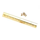 Custom Size Door Continuous Hinges Long Brass Piano Hinge With Screws