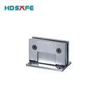 Frameless glass fittings stainless steel glass shower door hinges