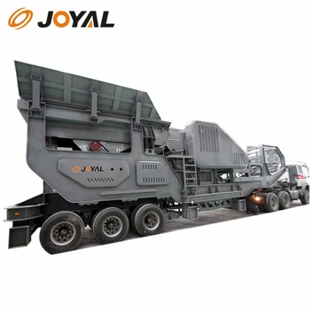 joyal China good performance diesel small mobile stone crusher plant ,250 400 small jaw crusher mobile