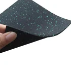 High Quality Mixed Color Sound insulation Floor Rubber Carpet Underlay for hotel