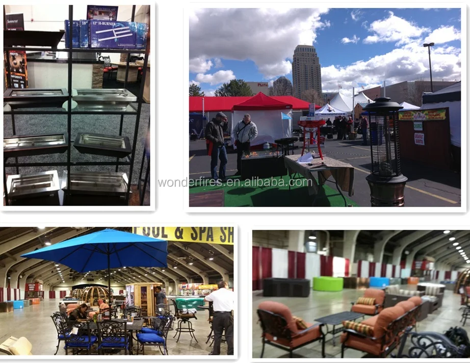 Outdoor Feuerstelle Tisch/terrasse Heizung/feuer Glas/ball Ventil - Buy