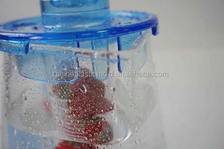 acrylic plastic fruit infusion clear water pitcher