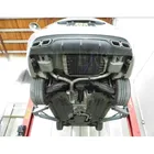 Car Exhaust Stainless Steel Pipes Cat Back With Quad Double Tip