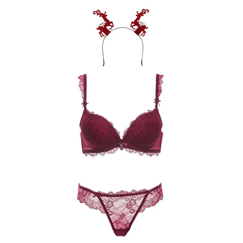 Varsbaby-Sexy-lace-bra-sets-push-up-women-underwear-with-antlers-Merry-Christmas-3psc-Lots (1)