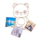 Panda Shaped Animal Modern Home Wall Decoration for Photos Pictures