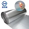fire-retardant reflective aluminized film woven insulation,heat resistant woven cloth foil aluminum insulation materials