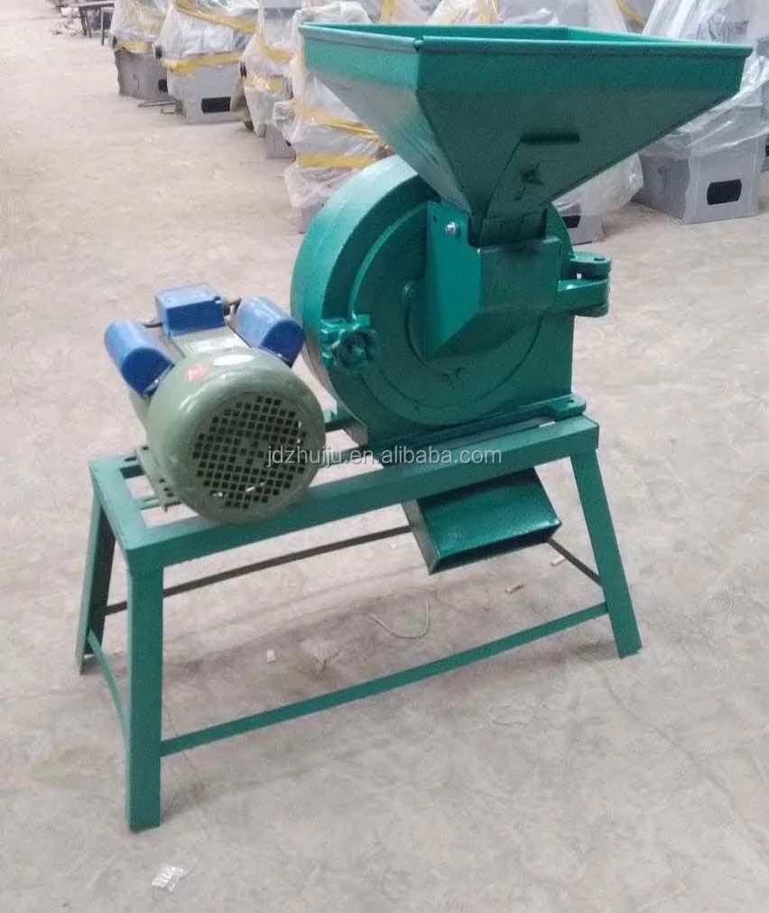 High Efficient 200kg Per Hour Large Stock Corn Mill Machine For Sale