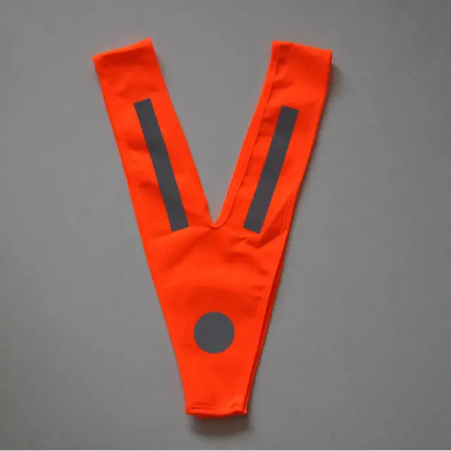 cheap safety custom safety tape vest EN417 with kid bicycle