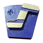 Diamond tool part metal bond Z segment redi lock grinding polishing wing for different stone