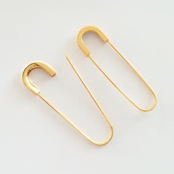 giant gold safety pin