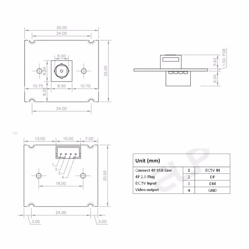 super mini camera module