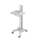 Eye Clinical Examination Equipment Hospital Trolley Mobile Medical Workstation Cart Medical Roll Stand