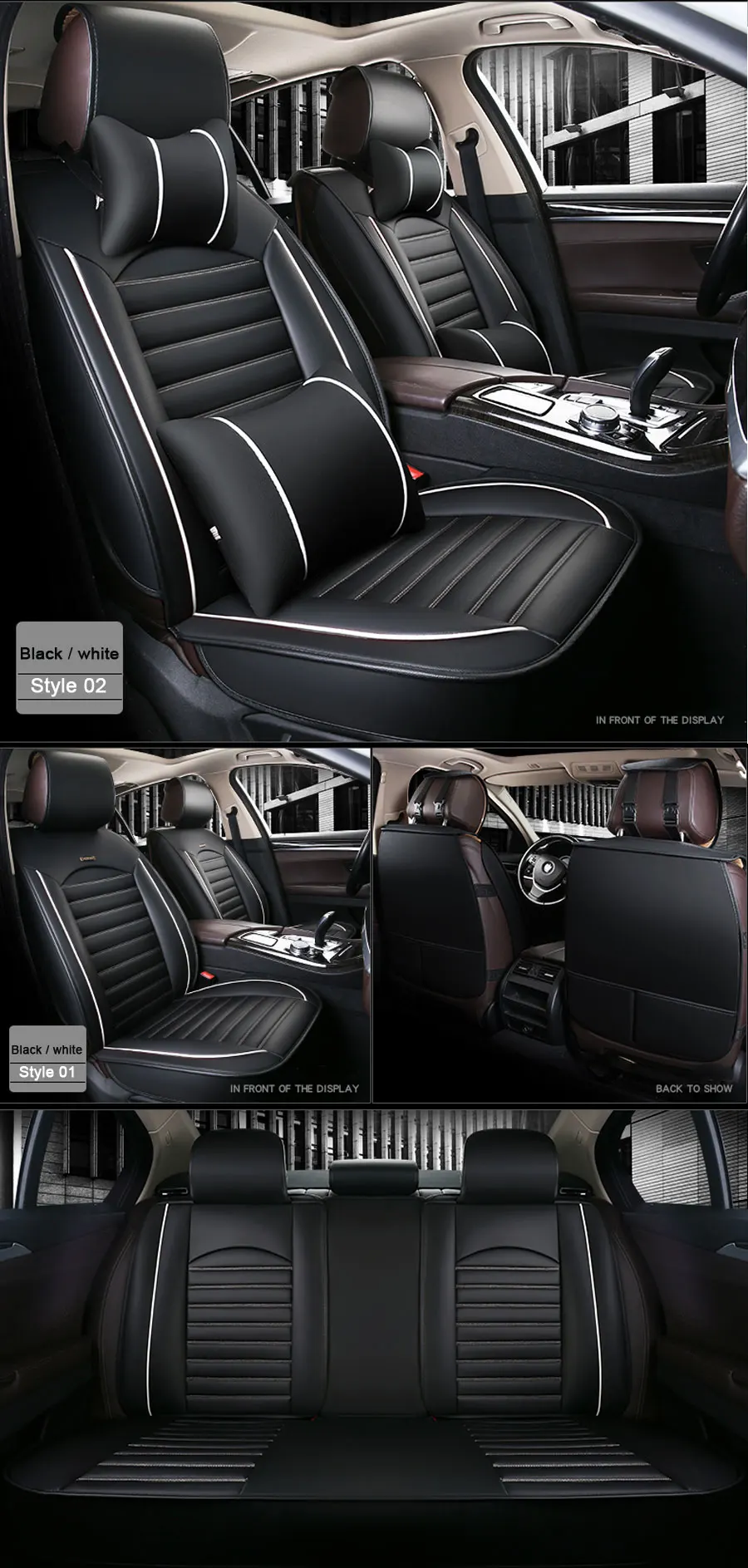 Pu Leather Car Seat Covers Automobile Seat Cover For Car