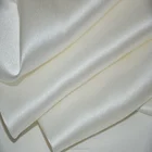 Wholesale 100% pure silk white color 19mm bridal satin silk fabric