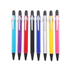 metal hexagonal prism barrel click ball pen
