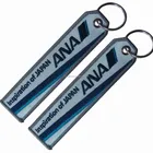 fabric Material inspiration of JAPAN custom design embroidery keychain key ring