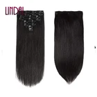 Clip in Hair Extensions Black Human Hair Wholesale