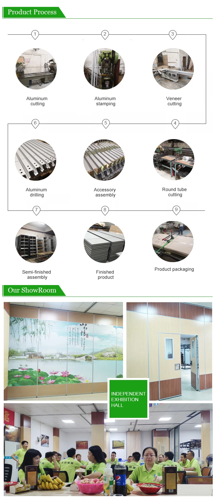 Low Price office meeting room operable sliding wall partition acoustic Mobile Partition Wall Panel for Convention Hall