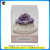 Hot selling transparent pvc/pet cupcake box