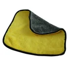 Thick Binding Edge Coral Fleece Microfiber Cloth 800 Gsm