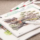 Premium 32 Sheets A4 Notebook Paper Marker Pad Marker Book Student Coloring Design For Sketch Cute Draw Book School Art Supplies
