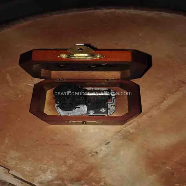 handmade midi christmas and birthday craft gift wooden music box