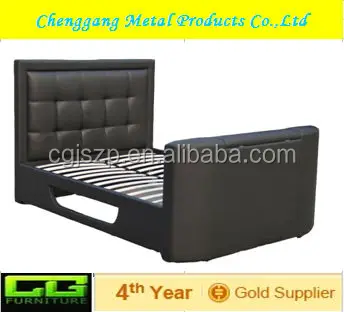 high quality tv beds frame with DVD Cabinet
